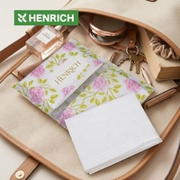Mouchoirs de poche en papier facial mini 3 plis de haute qualité en pâte de bois vierge pour usage quotidien, publicitaire et promotionnel