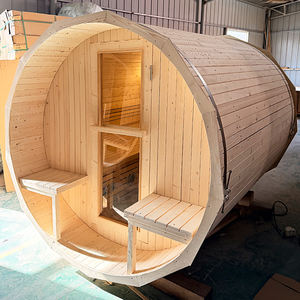 Sauna compact en cèdre rouge avec infrarouge lointain et lumière rouge pour la maison, <span class=keywords><strong>spa</strong></span> personnel de luxe, espace de retraite privé - Product Image 1