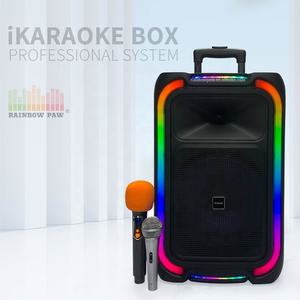Enceinte de graves Kts <span class=keywords><strong>Bts</strong></span> 12 pouces Enceinte sans fil Bluetooth Enceinte de fête en plein air Enceinte de karaoké avec deux microphones <span class=keywords><strong>Bts</strong></span>-1890 - Product Image 6