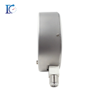 Customizable Stainless Steel Vacuum Pressure Gauge 0-600 Bar IP65 Protection 0.25% Accuracy