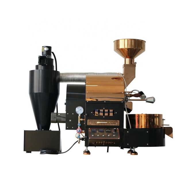 Hot Sell 300g 500g 1kg Mini Home Gas Electric Coffee Roaster Machine to Europe