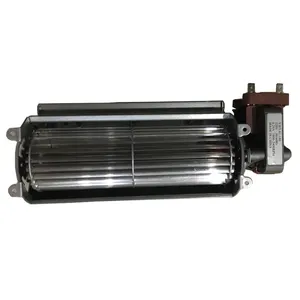 Efisiensi Tinggi AC DC Cross Flow Fan Perapian Blower 120/220 V, 50/60Hz Fan untuk Oven Durablow Perapian Pengganti Blower