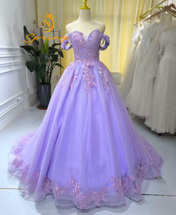 knee length dresses for ladies Mauve Lace Maxi Dress with Tulle Detail