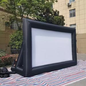 Pantalla de Cine Inflable Grande para Exteriores con Impresión UV, para Eventos Comerciales, Móvil, Portátil, Cortina de Proyección Publicitaria Inflable - Product Image 6