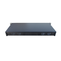 24 Port Sc Single Mode Patch Panel 1U Kosong Serat Kandang