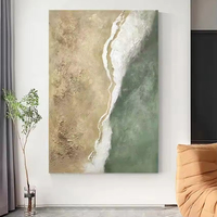 Peint à la main or épais Art peinture à l'huile affiche chambre décoration moderne peinture à l'huile mur Art luxe décoration de la maison