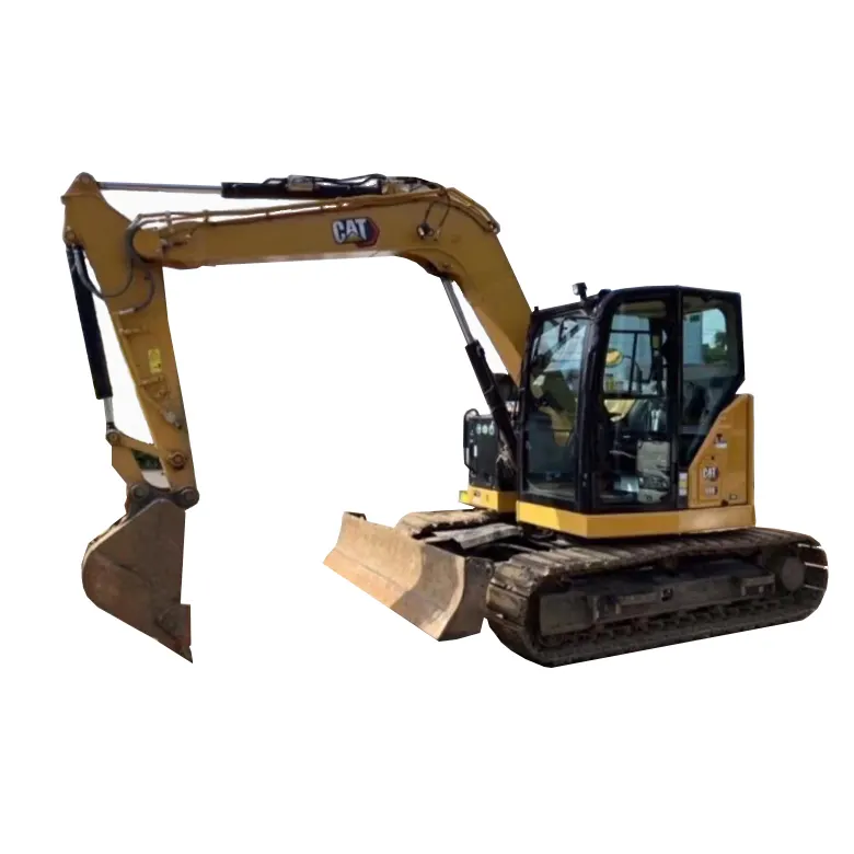Excavadora multifuncional CAT 308E 90% nueva maquinaria de ingeniería excavadora de oruga barata de 8 toneladas 308e 308d