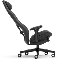 Chaise de bureau pivotante ergonomique moderne AJUNION, chaise de jeu en tissu doux avec soutien lombaire, chaise d'ordinateur pour sports électroniques pour adultes