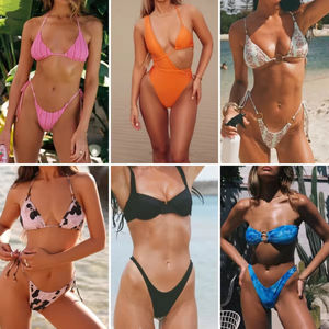 Trajes de Baño Sexys para Mujer al por Mayor, Conjuntos de Bikini para Playa, Liquidación, Envío Aleatorio - Product Image 5