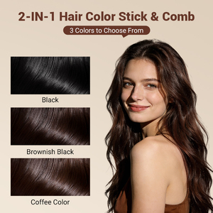 Tinte para el Cabello en Barra Mokeru, Cubre las Canas y el Cabello Blanco, Tinte Rápido Sin Amoníaco, Permanente, Color Verde Agua - Product Image 3