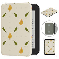 Azzsy Custom Magnetic E-Reader Case Protective Cover PU Leather Kindle Case Dengan Tali Pegangan Auto Sleep Wake