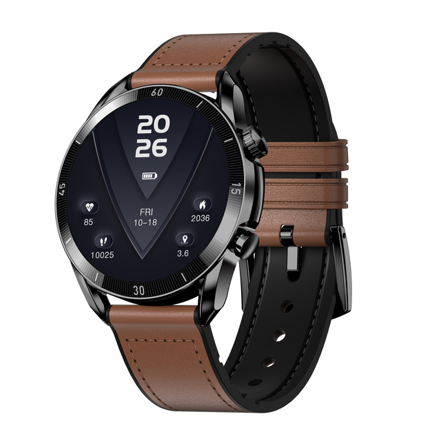 1.43inch AMOLED Display Heart Rate Monitor Fitness Tracker Watch IP67 Waterproof Smartwatch for Men
