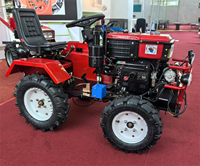 Traktor Mini 4 Roda untuk Pertanian, Peralatan Pertanian