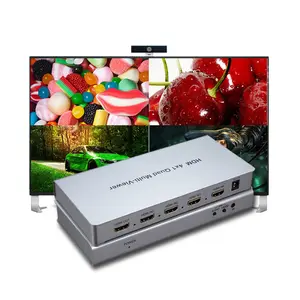 HDMl 4x1 Quad Multi-Viewer 1080P ИК пульт дистанционного управления аудио видео переключатель