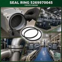 Joint d'étanchéité carré 5269970045 pour sortie de refroidisseur d'air CAC de moteur diesel marin MTU