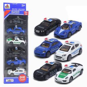 Ensemble de 6 voitures miniatures en alliage : Camions de pompiers, véhicules d'ingénierie urbaine, voitures de police militaire, véhicules tout-terrain, ambulances et chars - Product Image 5