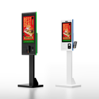 Kiosco de Pago de Autoservicio con Pantalla Táctil LCD de Alta Resolución para Interiores, para Restaurantes, con CPU Intel Core I5/I7