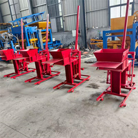 Machine manuelle à briques d'argile à bas prix pour usage familial – Machine à briques de terre compressée à prix abordable