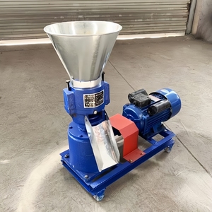 Vender bien nuevo tipo 11kw eléctrico hecho en casa completo precio bajo plano morir aserrín paja combustible alimentación Pellet Mill para la venta - Product Image 1