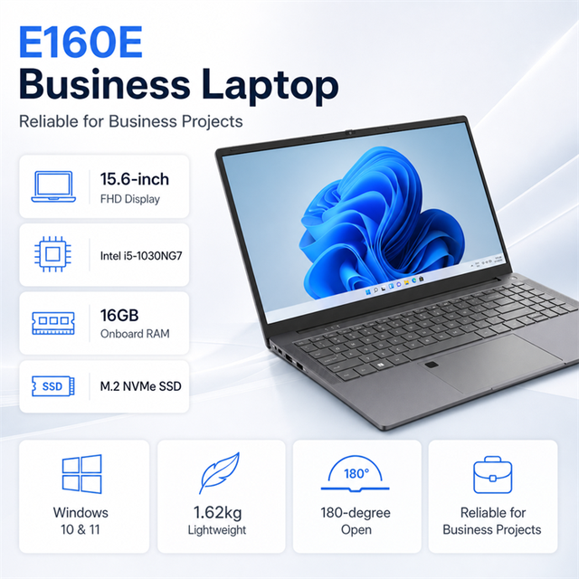 Laptop 16GB RAM Computadora Portatil Win10 Win11 Computer Laptop Intel Core I5-1030NG7 Business Laptop