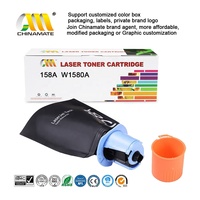 Chinamate 158A Toner cardridge W1580A W1580X 158X kompatibel untuk Tank 1020 2506 MFP 1005 2606 Toner Printer Laser hitam