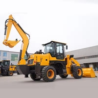 Hochwertiger EPA Motor hersteller 4x4 Bagger lader Rad Mini bagger WZ10 15 20 25 Bagger lader