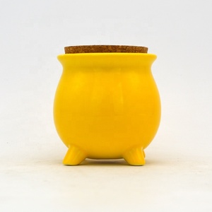 Personalizzare il contenitore di conservazione degli alimenti di colore contenitore di ceramica creativo contenitore di ceramica all'ingrosso calderone barattolo da cucina - Product Image 2