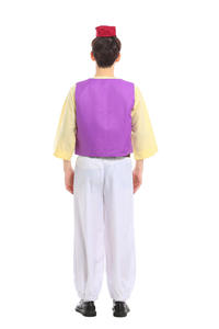 Disfraz de Aladino y la Lámpara Mágica para Espectáculo, Traje de Cosplay para Hombre Adulto, Carnaval de Halloween, Disfraz de Príncipe Árabe con Luz Divina - Product Image 6