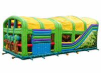 Parc d'attractions gonflable géant Commercial Animal World, parc d'attractions gonflable en PVC pour enfants pour la location en extérieur et les événements commerciaux