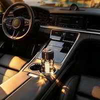 Parfum d'ambiance automobile liquide en verre de haute qualité, classique et professionnel, 160 ml, longue durée (90-120 jours), sans alcool, sûr et privilégié