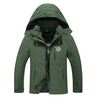 Chaqueta Softshell Personalizada para Hombre, Cortavientos, con Capucha, para Senderismo y Deportes al Aire Libre, con Logotipo