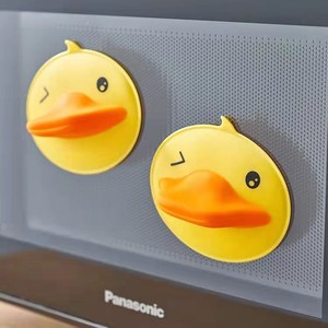 Silicone Duck Pot Clips Heat Resistant <b>Kitchen</b> Microwave Oven Safe Anti Scalding Bowl Holder - Product Image 3
