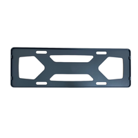 Support de plaque d'immatriculation en aluminium 6061 usiné CNC sur mesure de précision, fourni par l'usine