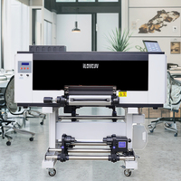 Popular máquina de impresión fácil UV DTF impresora plotter A3 UV pegatinas impresora de impresión con laminador para pequeñas empresas