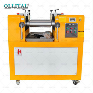 Ollital mở nhà máy con lăn trộn máy cho hàng loạt nhỏ cao su xây dựng nghiên cứu Mini cao su hai CuộN nhà máy - Product Image 2
