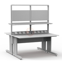 Detall-réparation d'ordinateur ESD établi conception de magasin d'ordinateur portable table de travail électrique