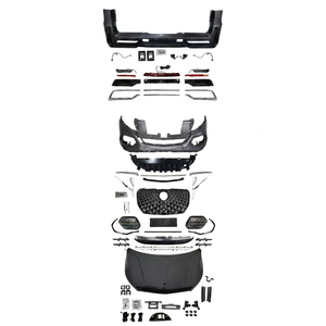 Kit Carrosserie Luxe Style Jin Shang Tian Hua pour Mercedes W447 <span class=keywords><strong>Vito</strong></span> V-Class : <span class=keywords><strong>Capot</strong></span> en Acier + Pare-chocs en PP + Calandre LED Intelligente – Amélioration Personnalisée - Product Image 5