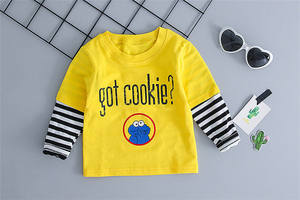 Vêtements en gros importés de Chine : T-shirts pour bébés garçons, modèles de col thaïlandais, design Baba - Product Image 3