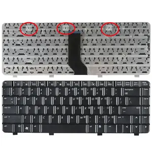 Clavier d'ordinateur portable pour HP <span class=keywords><strong>DV2000</strong></span> DV2100 DV2500 V3000 V3500 V3700 série - Product Image 1