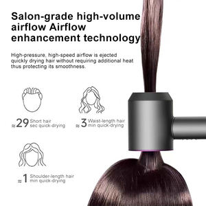 ไดร์เป่าผมอัจฉริยะควบคุมอุณหภูมิ พร้อมเทคโนโลยีไอออน แห้งเร็ว ความเร็ว >110,000 รอบต่อนาที เหมาะสำหรับผู้ชายและผู้หญิง ใช้ได้ทั้งที่บ้านและโรงแรม - Product Image 4