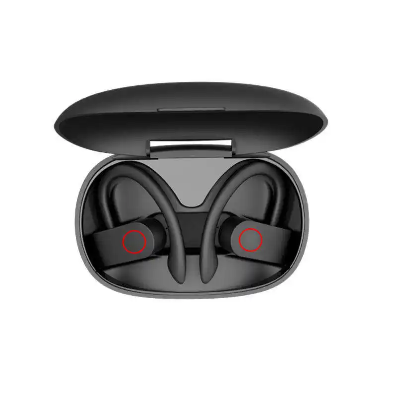 Hot Sale V5.0 TWS Earhook style A9S Earbuds Wireless Earphones Dual Ear Hook A9S Headphones