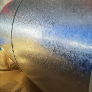 Bobine d'acier galvanisé à chaud/électrogalvanisé à paillettes régulières Z60, grande/petite paillette, pour matériaux de toiture - Product Image 2