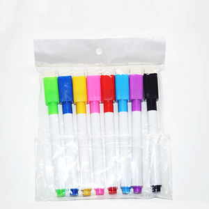 Cheap <b>Erasable</b> Magnetic Whiteboard Marker Pen Set With Custom Logo - Product Image 1