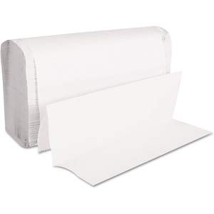 Toallas de Papel Desechables Multifold GEN 1509, 9 x 9 9/20, Blancas, 250 Toallas por Paquete, 16 Paquetes por Caja - Product Image 2