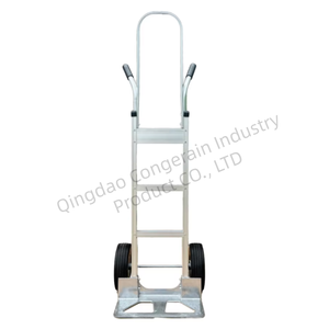 500lbs Capacity Industrial Aluminum Platform <strong>Folding</strong> <strong>Dolly</strong> 10inch Wheels OEM <strong>Hand</strong> <strong>Truck</strong> Cart for Storage &amp; Shopping - Product Image 2