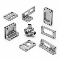 Pièces usinées CNC en aluminium 6061 T6 personnalisées avec anodisation pour la robotique