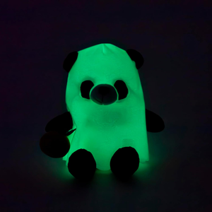 Jouets en peluche panda d'Halloween en costumes lumineux avec citrouille en peluche Trick or Treat Party Decor Custom Panda Glow Toy - Product Image 3