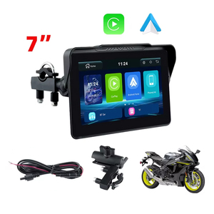 Ekiy 7 Inch Xách Tay Carplay Xe Máy Không Dây Carplay Android Màn Hình Tự Động Điều Hướng Xe Máy Xe Máy Không Dây - Product Image 1