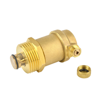 ZR – Nouvelle vanne de purge automatique thermostatique latérale en laiton de qualité supérieure 1/2\" DN15 pour chauffe-eau solaire et CVC