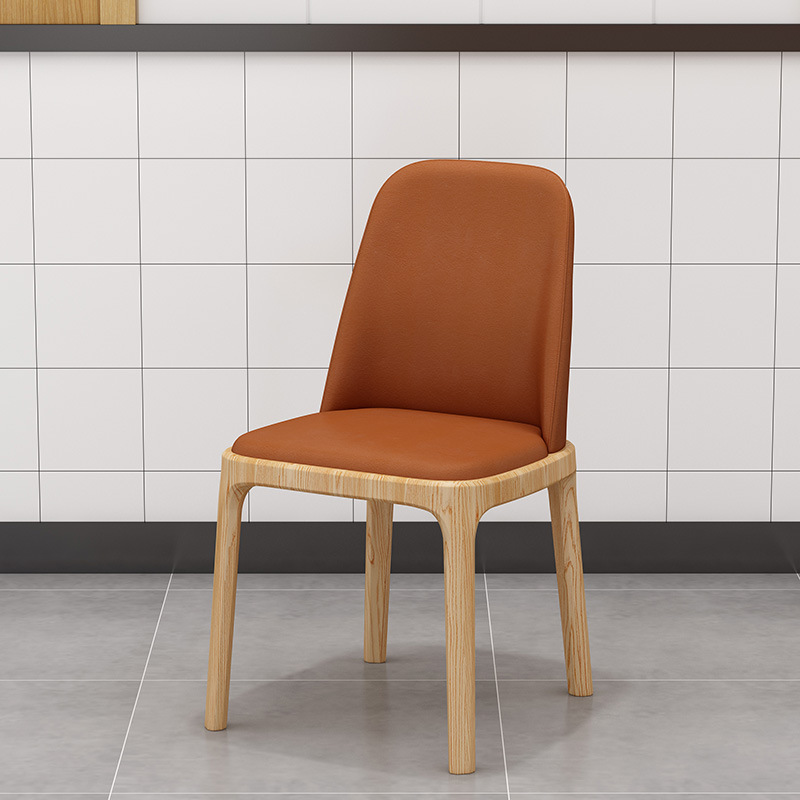 Silla de comedor de madera maciza 3